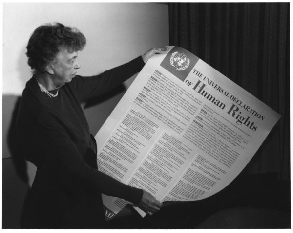 Eleanor Roosevelt defensa de los Derechos Humanos 7iM