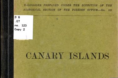 Islas, Canary Islands, Conferencia de Paz 1919
